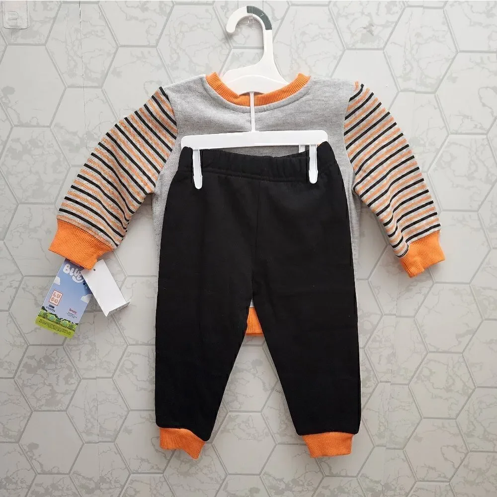Nwt Bluey Halloween Sweatshirt ang Jogger Set